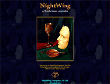 Tablet Screenshot of nightwing.com.au